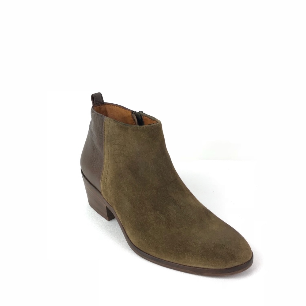 Madewell Bootie Charley Boot Suede Leather Cigar